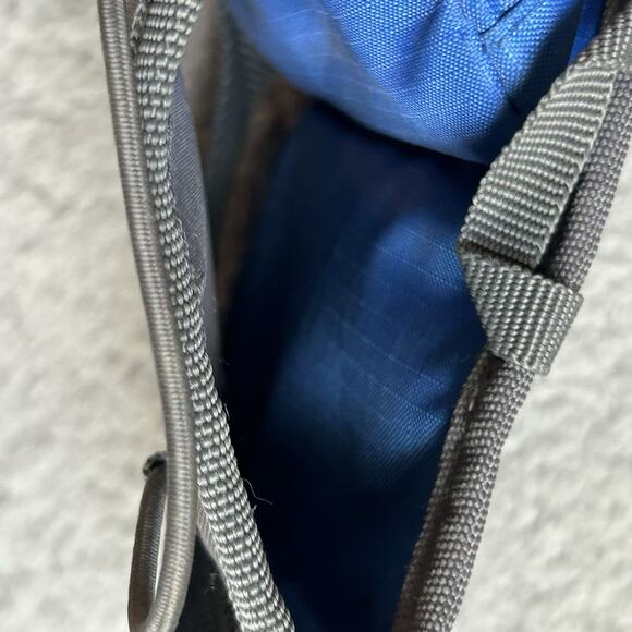 Outdoor Poducts belt bag with Water Bottle / Fanny Pack Blue/Grey Camping - Picture 4 of 15